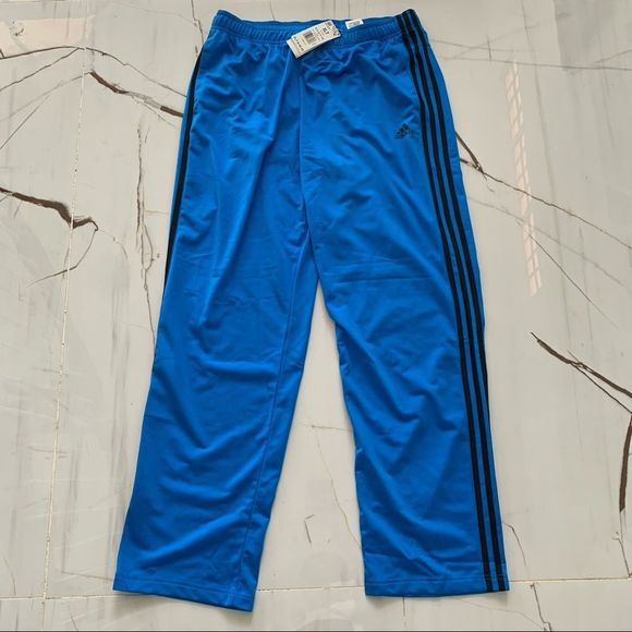 adidas Pants Adidas Mens Tricot Track Pants 3 Stripes Straight Leg